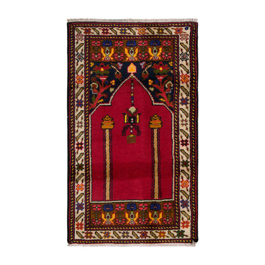 Prayer Rug 2.7 x 4.4 feet 81 x 135 cm