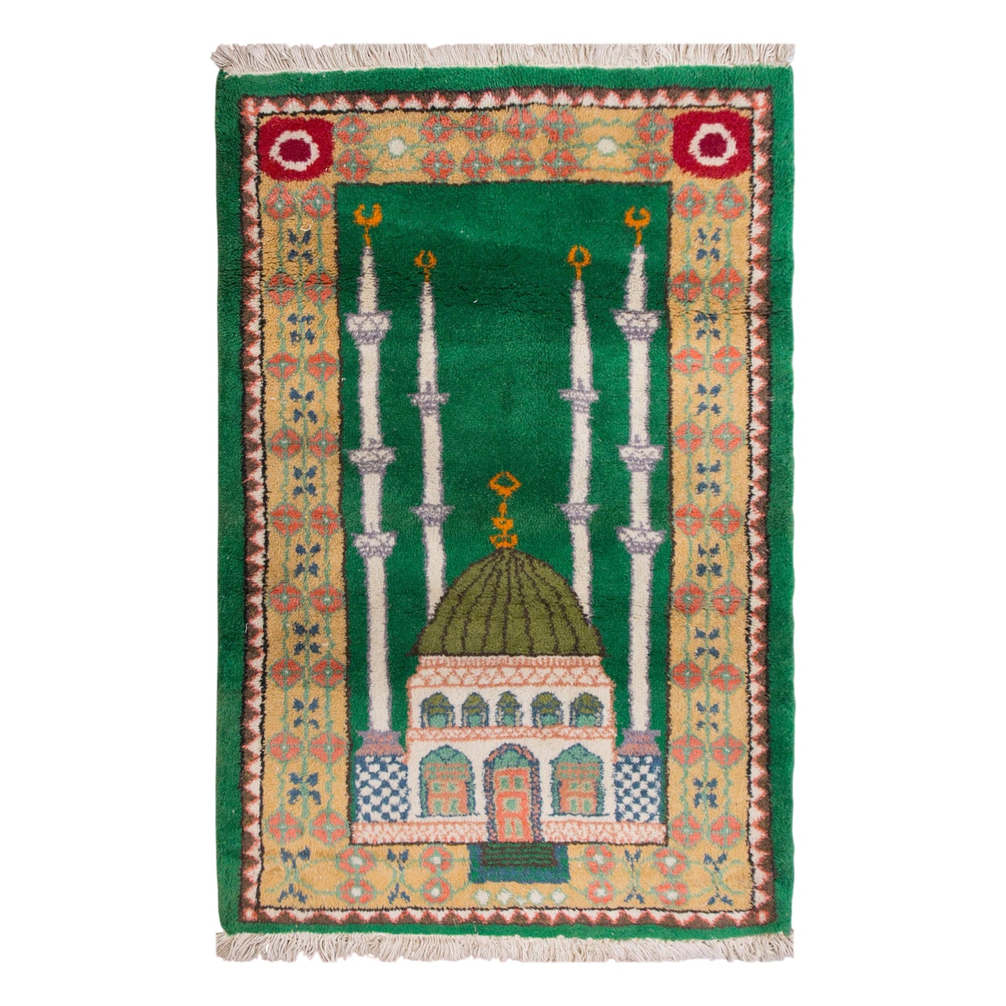 Prayer Rug 2.8 x 4 feet 85 x 122 cm