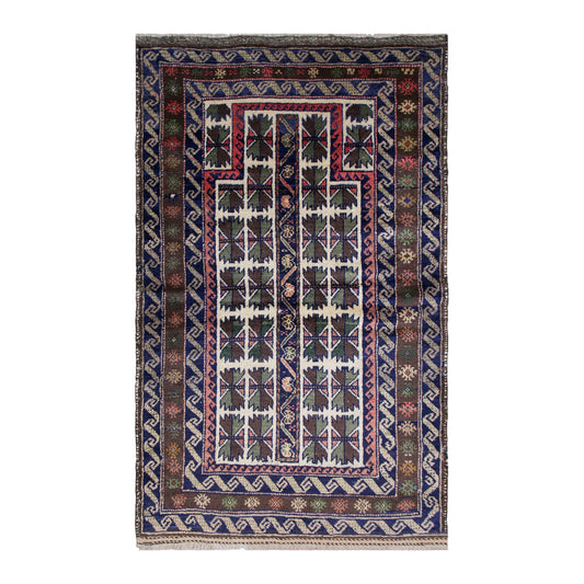 Prayer Rug 2.8 x 4.6 feet 85 x 140 cm