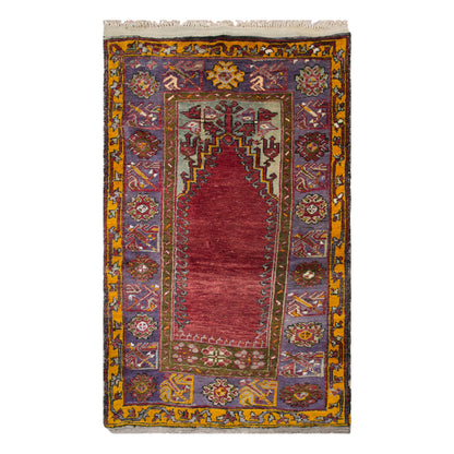 Prayer Rug 3.4 x 5.1 feet 105 x 156 cm