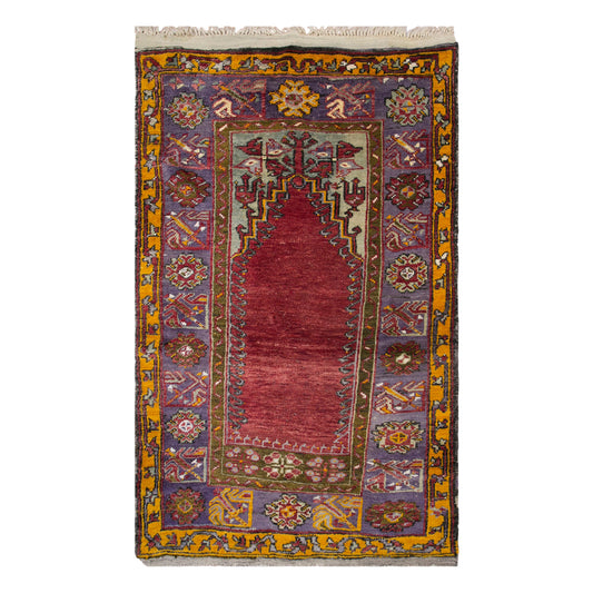 Prayer Rug 3.4 x 5.1 feet 105 x 156 cm