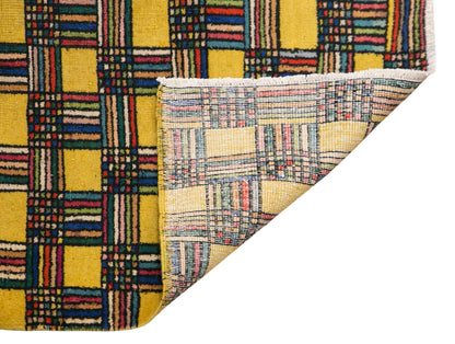 Modern Turkish Area Rug, 3.2x6.2 ft, 97x190 cm