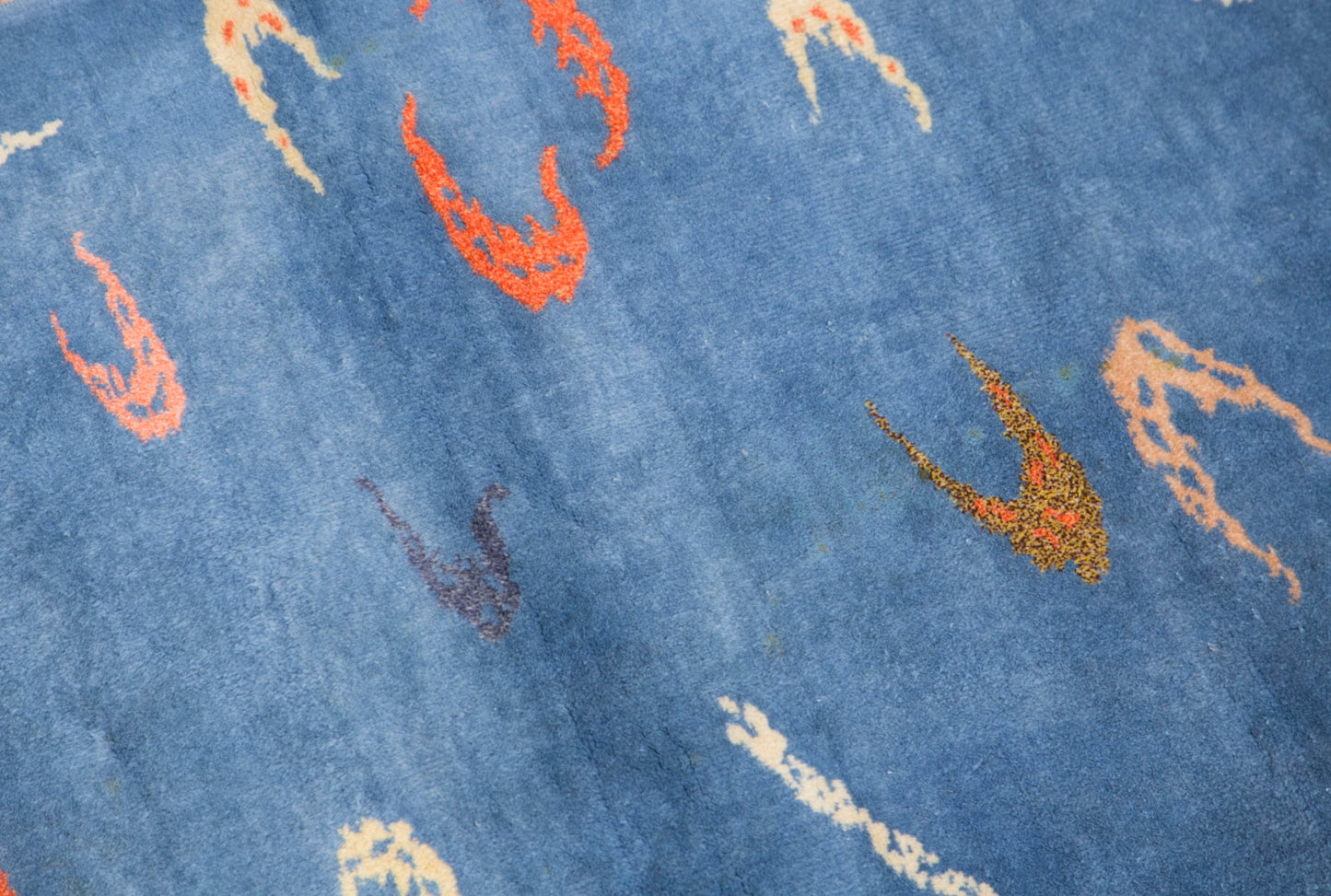 Turkish Runner Rug, 3.3x9.8 ft, 102x300 cm