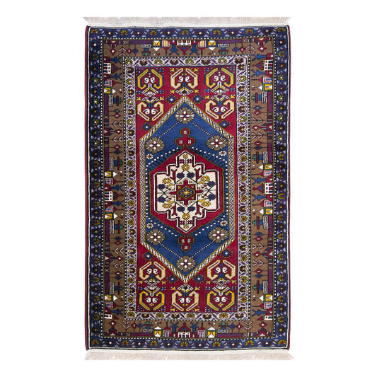 Prayer Rug 3.4 x 4.9 feet 105 x 150 cm