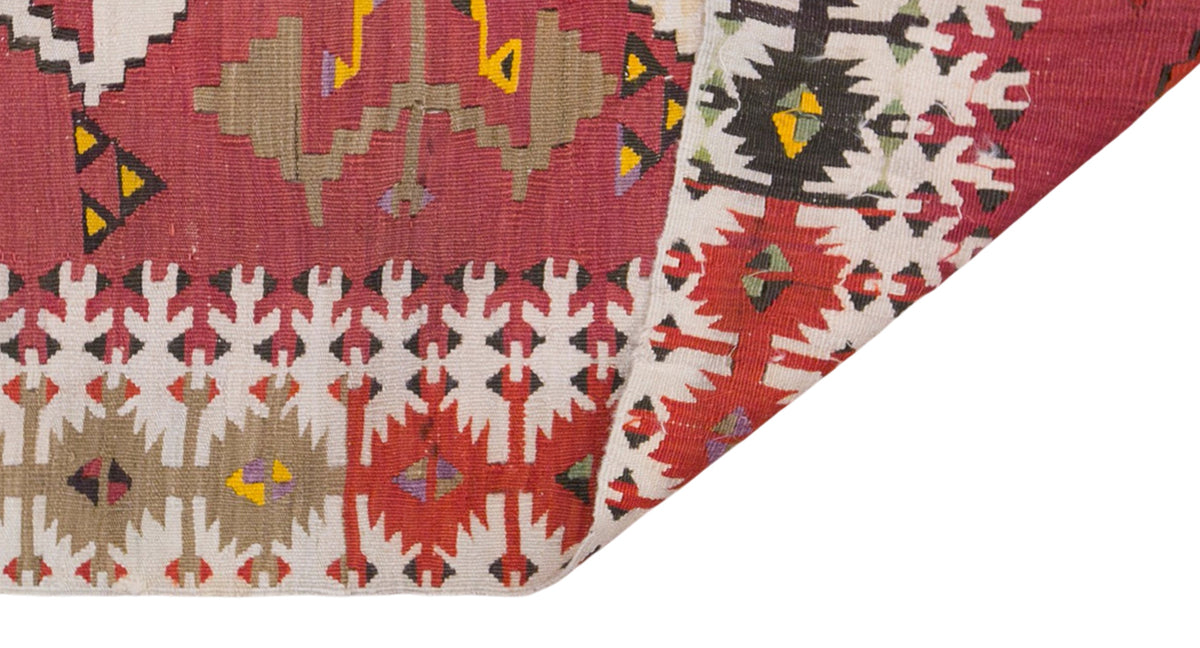 Vintage Konya Kilim, 155 x 375 cm / 5.1 x 12 feet
