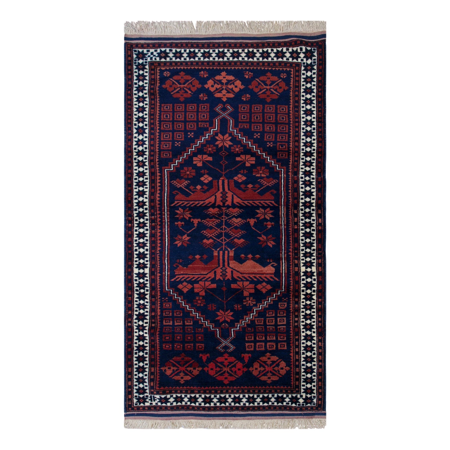 Prayer Rug 2.8 x 5.3 feet 85 x 162 cm