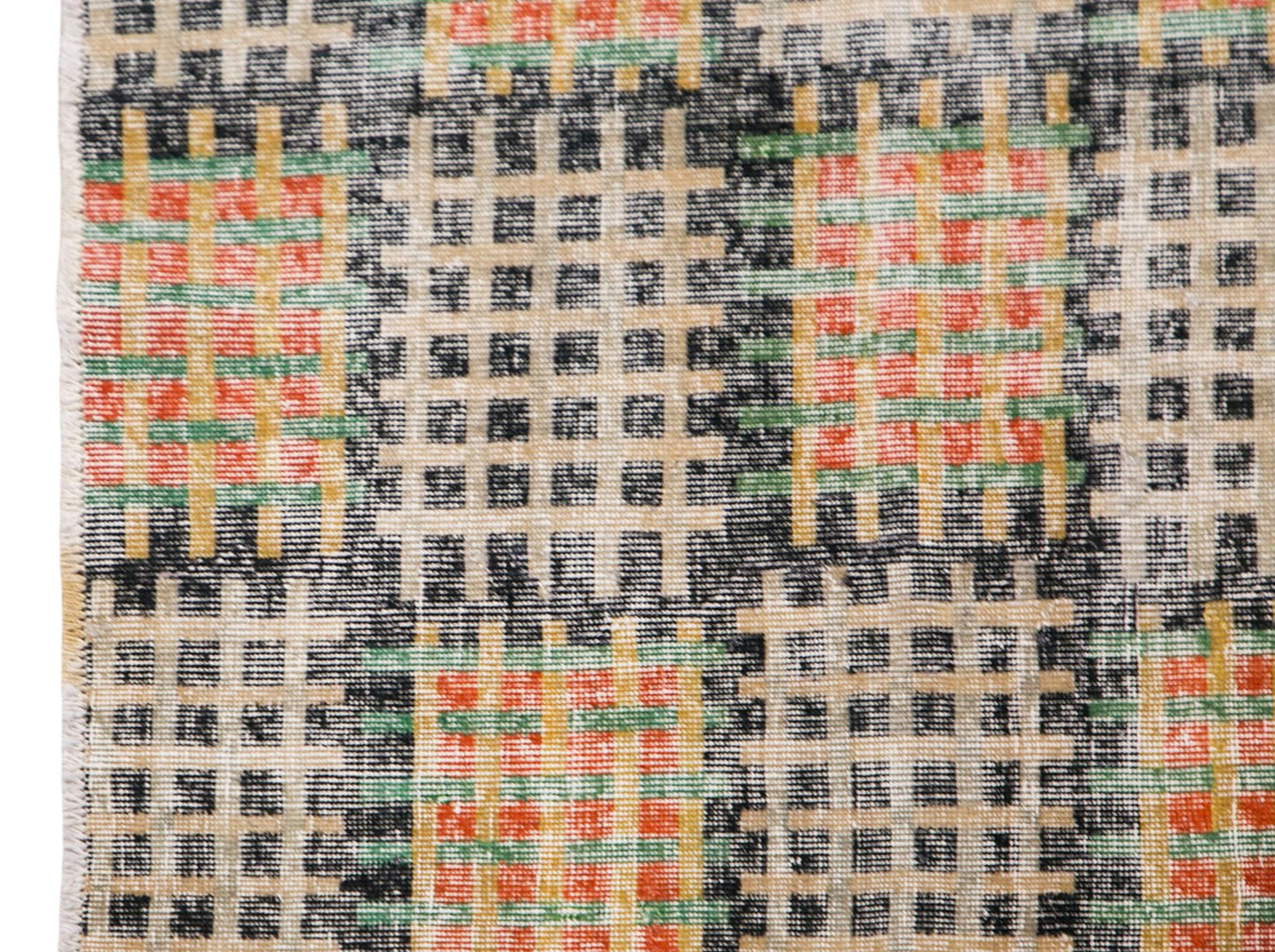 Modern Turkish Area Rug, 3.9x6.2 ft, 118x188 cm