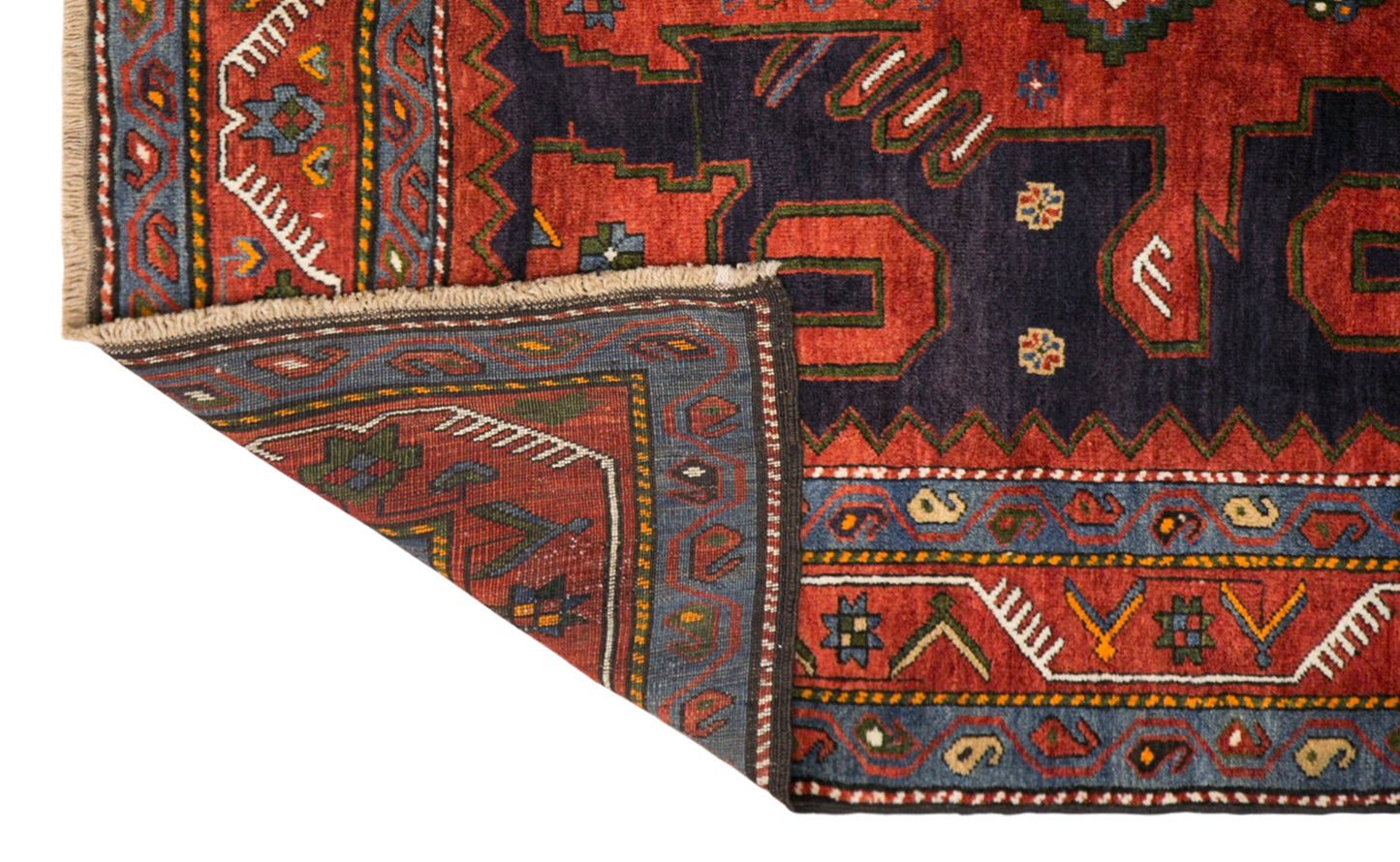 Vintage Turkish Area Rug, 5.3x8.4 ft, 162x256 cm