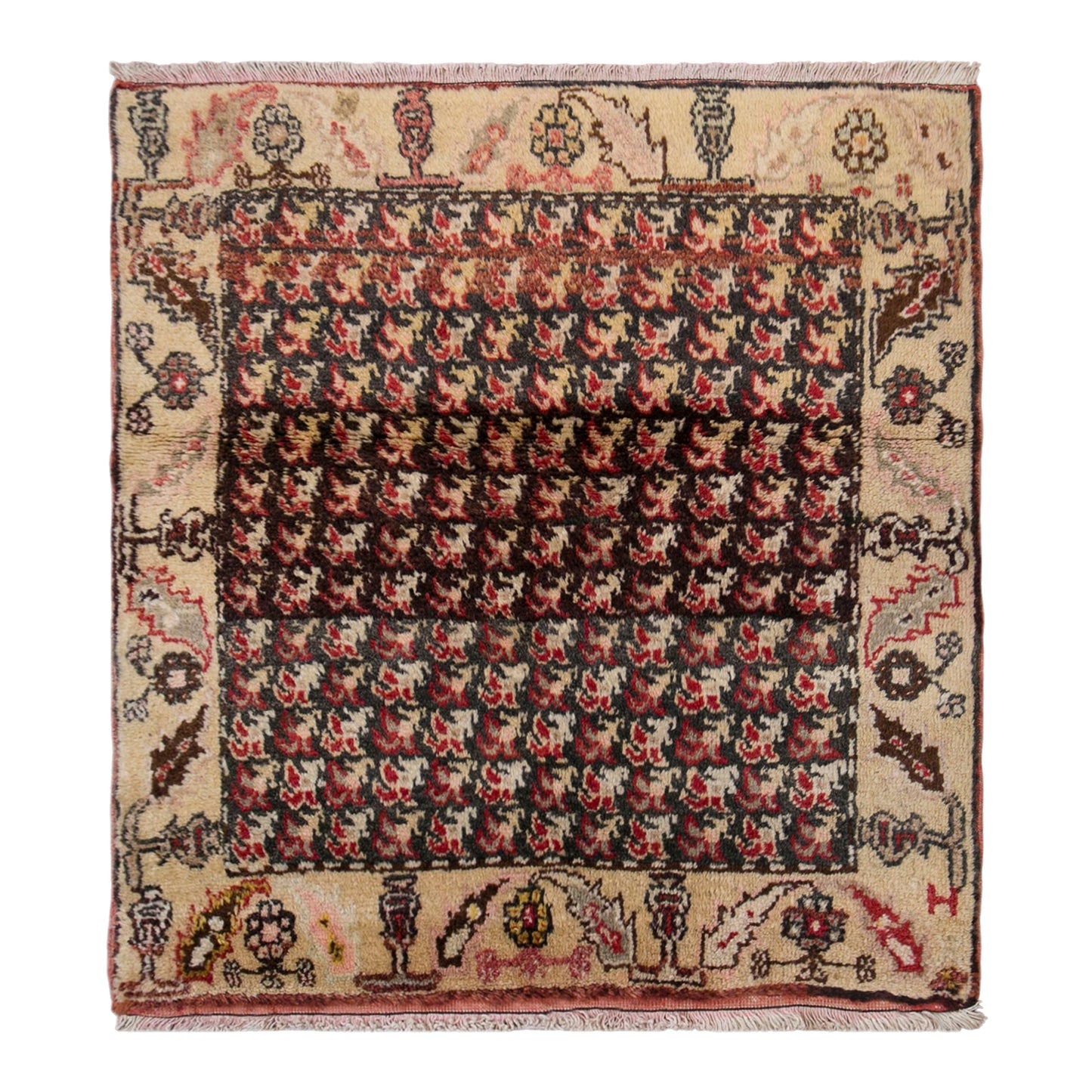 Prayer Rug 2.7 x 2.8 feet 81 x 85 cm