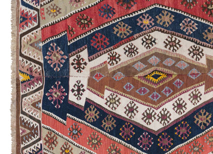 Vintage Konya Kilim, 152 x 405 cm / 5 x 13 feet