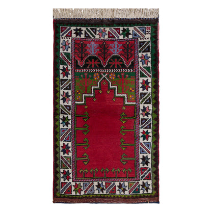 Prayer Rug 2.1 x 3.6 feet 65 x 110 cm