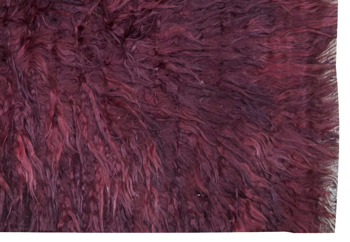 2'2"x2'11" ft Turkish Tulu,Tulu Rug, Karapınar Tulu Rug, Vintage Tulu 65 x 88 cm