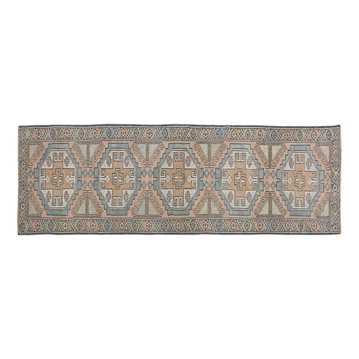 2'4" x 8'8" | 71 x 264 cm, Vintage Hallway Rug