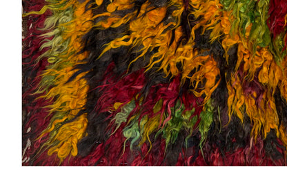 2'4"x4 ft Turkish Tulu,Tulu Rug, Karapınar Tulu Rug, Vintage Tulu 72 x 122 cm