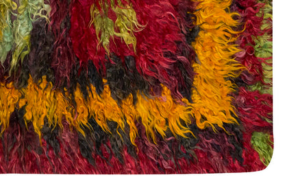 2'4"x4 ft Turkish Tulu,Tulu Rug, Karapınar Tulu Rug, Vintage Tulu 72 x 122 cm