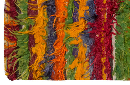 2'5"x4'8" ft Turkish Tulu,Tulu Rug, Karapınar Tulu Rug, Vintage Tulu 73 x 142 cm
