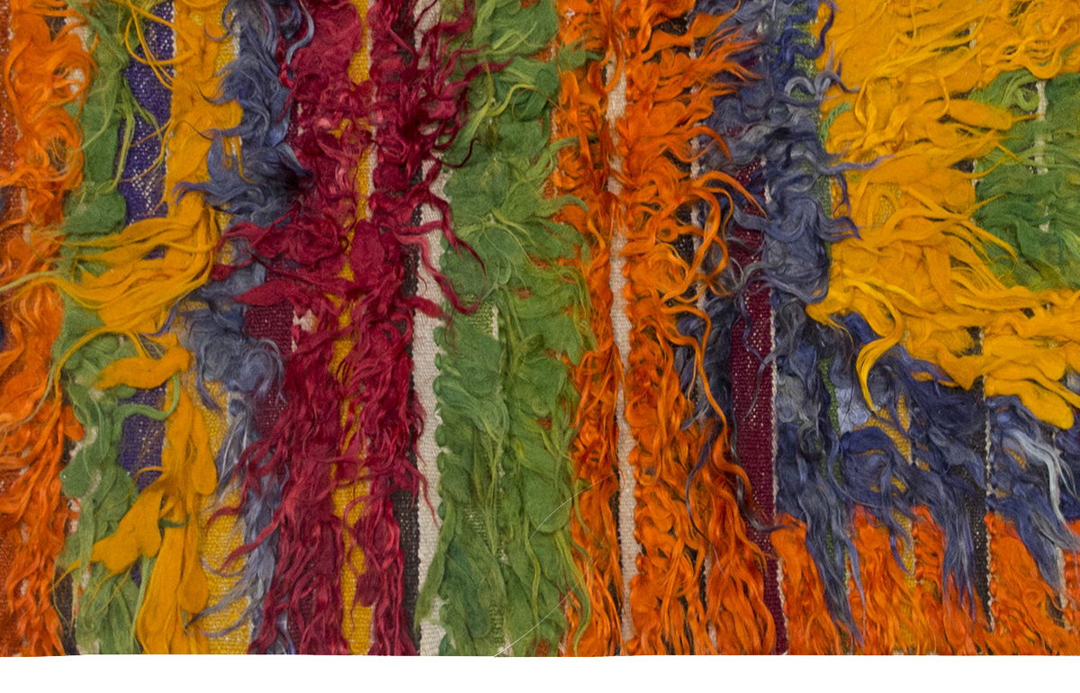2'5"x4'8" ft Turkish Tulu,Tulu Rug, Karapınar Tulu Rug, Vintage Tulu 73 x 142 cm