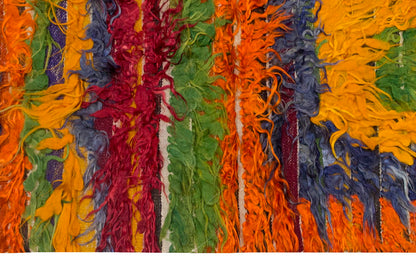 2'5"x4'8" ft Turkish Tulu,Tulu Rug, Karapınar Tulu Rug, Vintage Tulu 73 x 142 cm