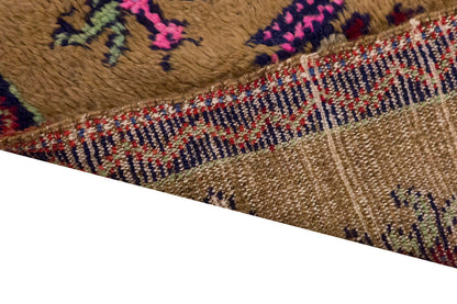 2'6 x 2'9 ft Turkish Tulu,Tulu Rug, Karapınar Tulu Rug, Vintage Tulu 140 x 186 cm