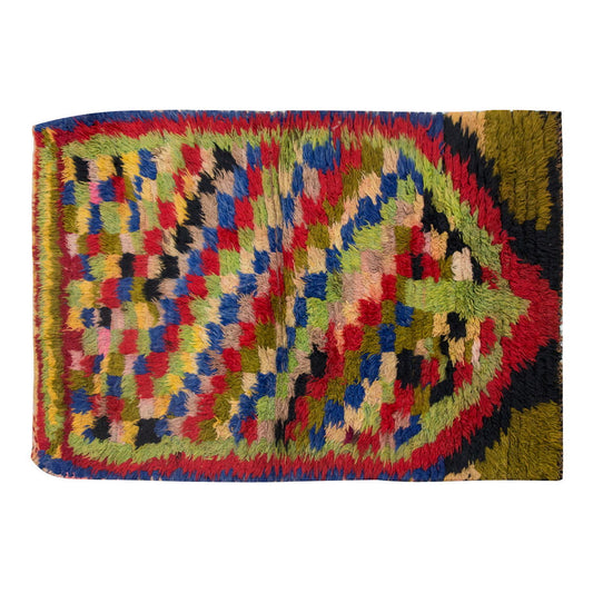 2'7"x3'11" ft Turkish Tulu,Tulu Rug, Karapınar Tulu Rug, Vintage Tulu 79 x 120 cm