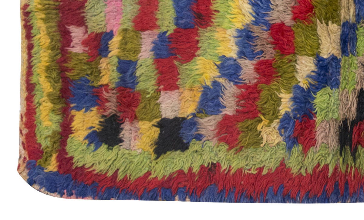2'7"x3'11" ft Turkish Tulu,Tulu Rug, Karapınar Tulu Rug, Vintage Tulu 79 x 120 cm