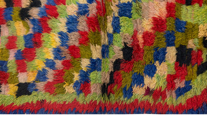 2'7"x3'11" ft Turkish Tulu,Tulu Rug, Karapınar Tulu Rug, Vintage Tulu 79 x 120 cm