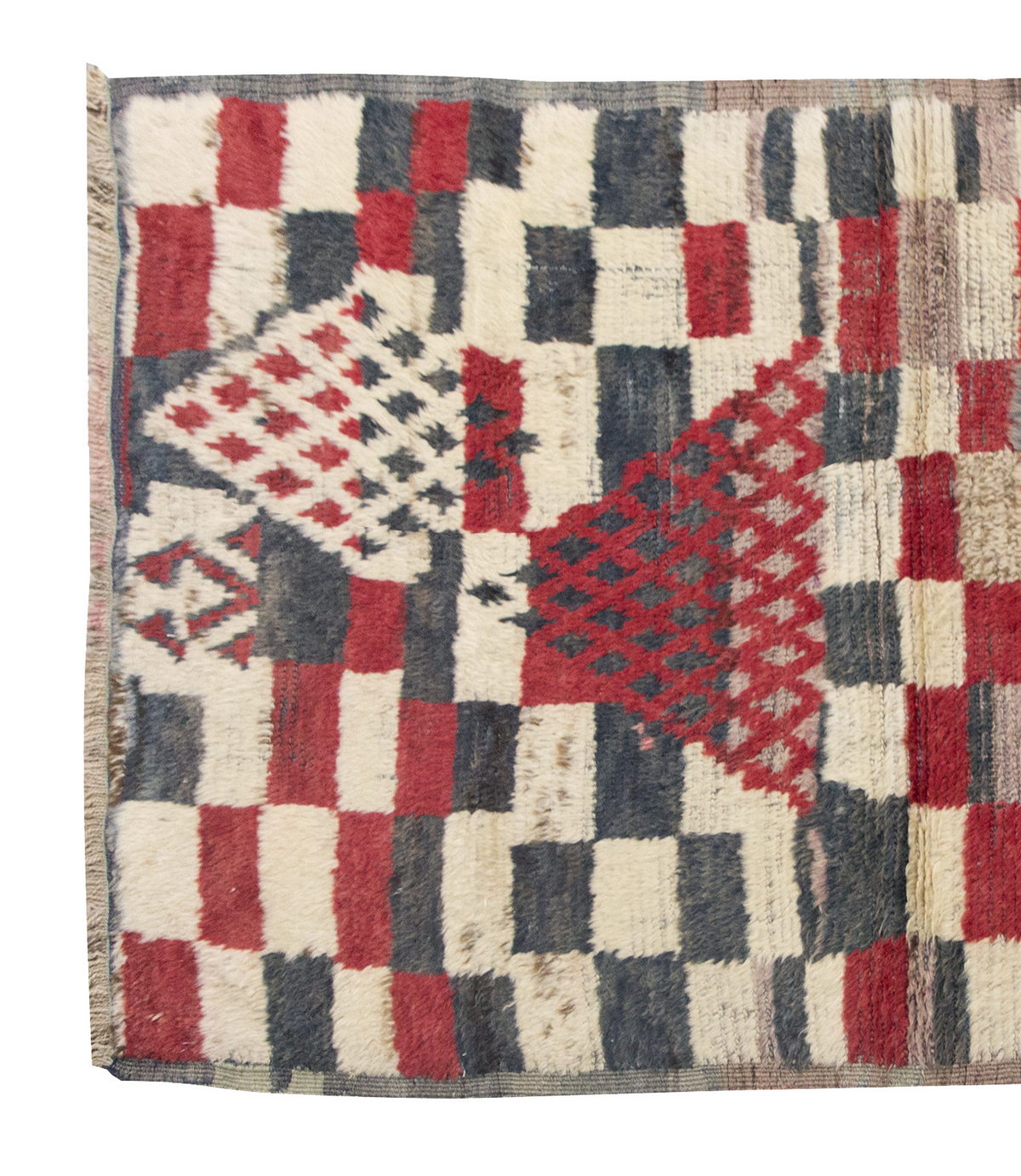 2'7"x5'3" ft Turkish Tulu,Tulu Rug, Karapınar Tulu Rug, Vintage Tulu 80 x 160 cm