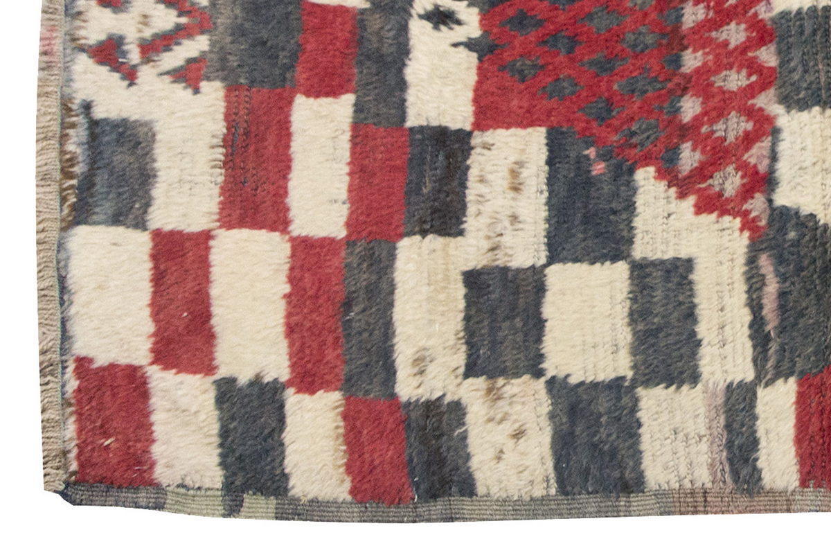 2'7"x5'3" ft Turkish Tulu,Tulu Rug, Karapınar Tulu Rug, Vintage Tulu 80 x 160 cm