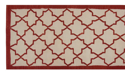 2'9 x 11'9 feet Kilim,3x12 Kilim Rug,Turkish Kilim Rug,Oushak Kilim,Handwoven Kilim, Handspun Wool Kilim Rug,New Kilim Rug,Natural Color Kilim