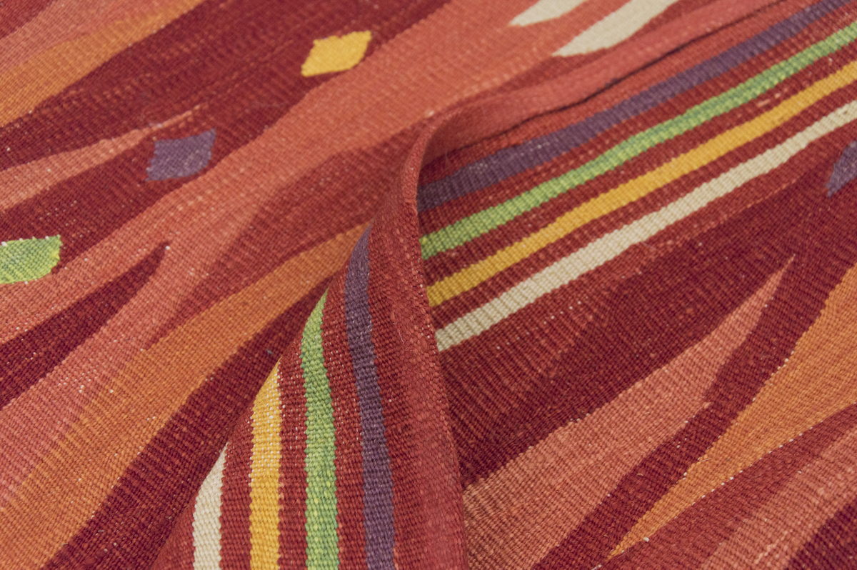 2.7 x 8.2 feet Kilim,3x8 Kilim Rug,Turkish Kilim Rug,Oushak Kilim,Handwoven Kilim, Handspun Wool Kilim Rug,New Kilim Rug,Natural Color Kilim