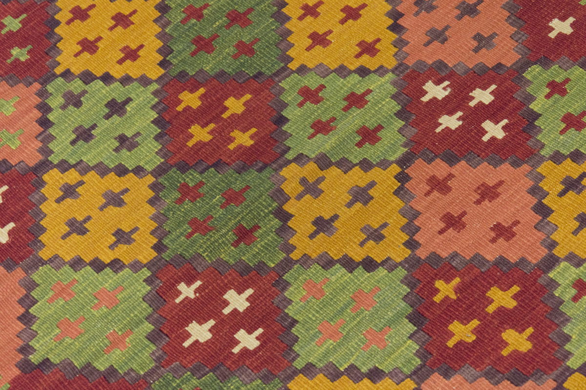 2.7 x 9.9 feet Kilim,3x10 Kilim Rug,Turkish Kilim Rug,Oushak Kilim,Handwoven Kilim, Handspun Wool Kilim Rug,New Kilim Rug,Natural Color Kilim