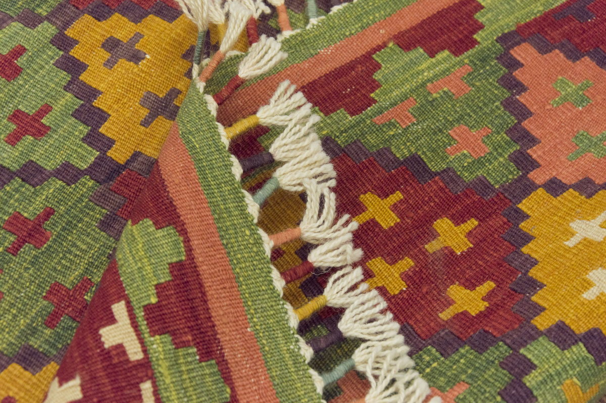 2.7 x 9.9 feet Kilim,3x10 Kilim Rug,Turkish Kilim Rug,Oushak Kilim,Handwoven Kilim, Handspun Wool Kilim Rug,New Kilim Rug,Natural Color Kilim