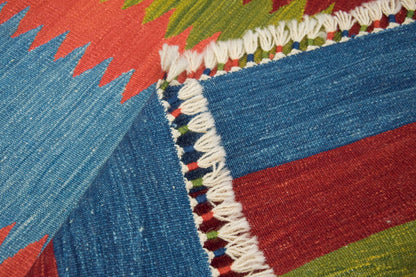 2.8 x 6 feet Kilim,3x6 Kilim Rug,Turkish Kilim Rug,Oushak Kilim,Handwoven Kilim, Handspun Wool Kilim Rug,New Kilim Rug,Natural Color Kilim