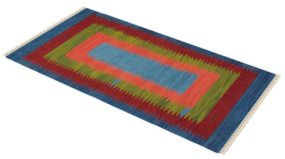 2.8 x 6 feet Kilim,3x6 Kilim Rug,Turkish Kilim Rug,Oushak Kilim,Handwoven Kilim, Handspun Wool Kilim Rug,New Kilim Rug,Natural Color Kilim