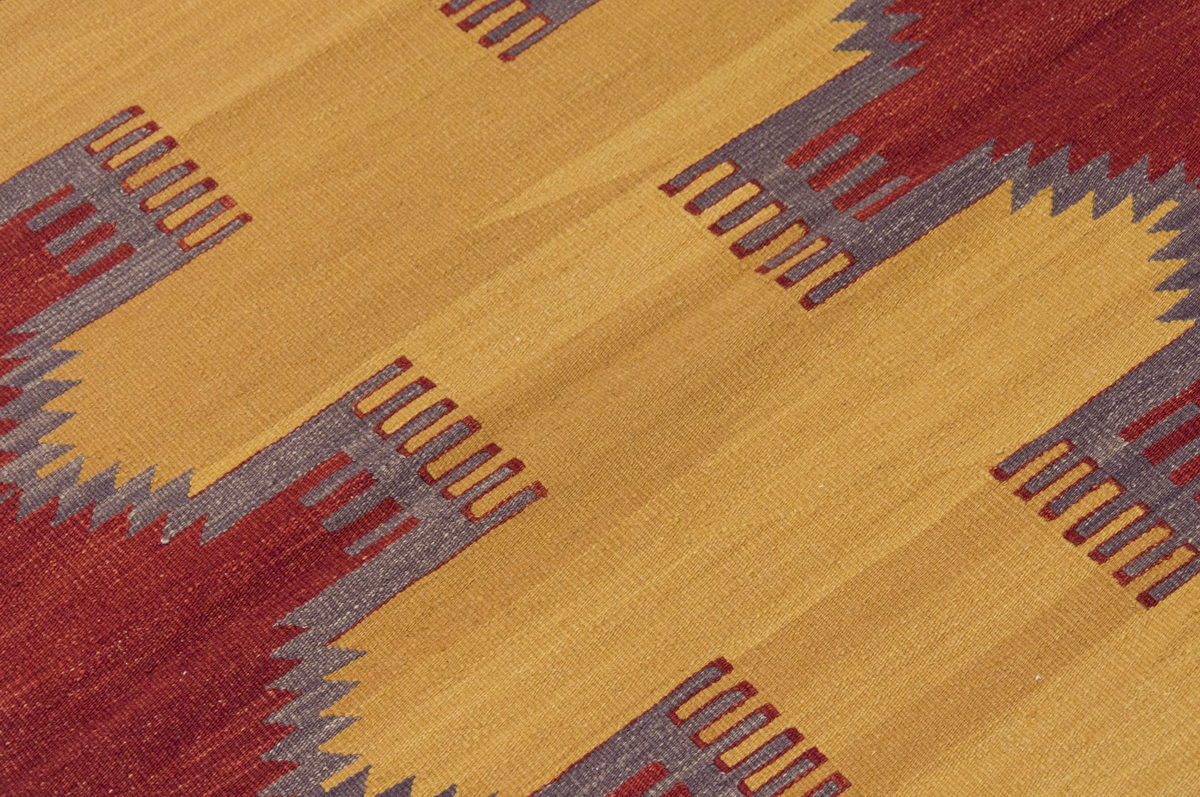 2.9 x 7.2 feet Kilim,3x7 Kilim Rug,Turkish Kilim Rug,Oushak Kilim,Handwoven Kilim, Handspun Wool Kilim Rug,New Kilim Rug,Natural Color Kilim