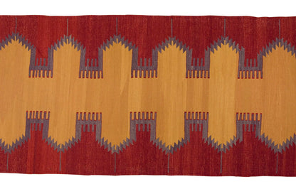 2.9 x 7.2 feet Kilim,3x7 Kilim Rug,Turkish Kilim Rug,Oushak Kilim,Handwoven Kilim, Handspun Wool Kilim Rug,New Kilim Rug,Natural Color Kilim