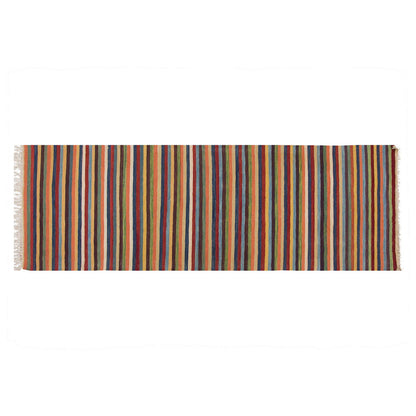 2.9x8 feet Kilim,3x8 Kilim Rug,Turkish Kilim Rug,Oushak Kilim,Handwoven Kilim, Handspun Wool Kilim Rug,New Kilim Rug,Natural Color Kilim
