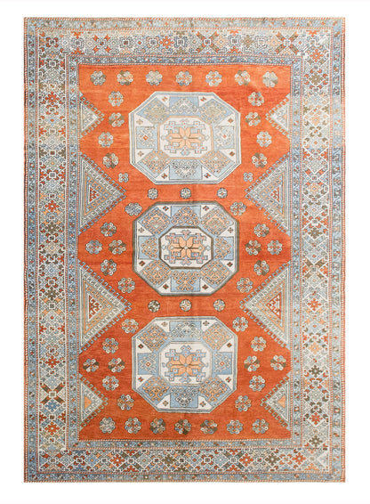 205x300 cm (6.7x9.8 ft) Vintage Oushak Rug