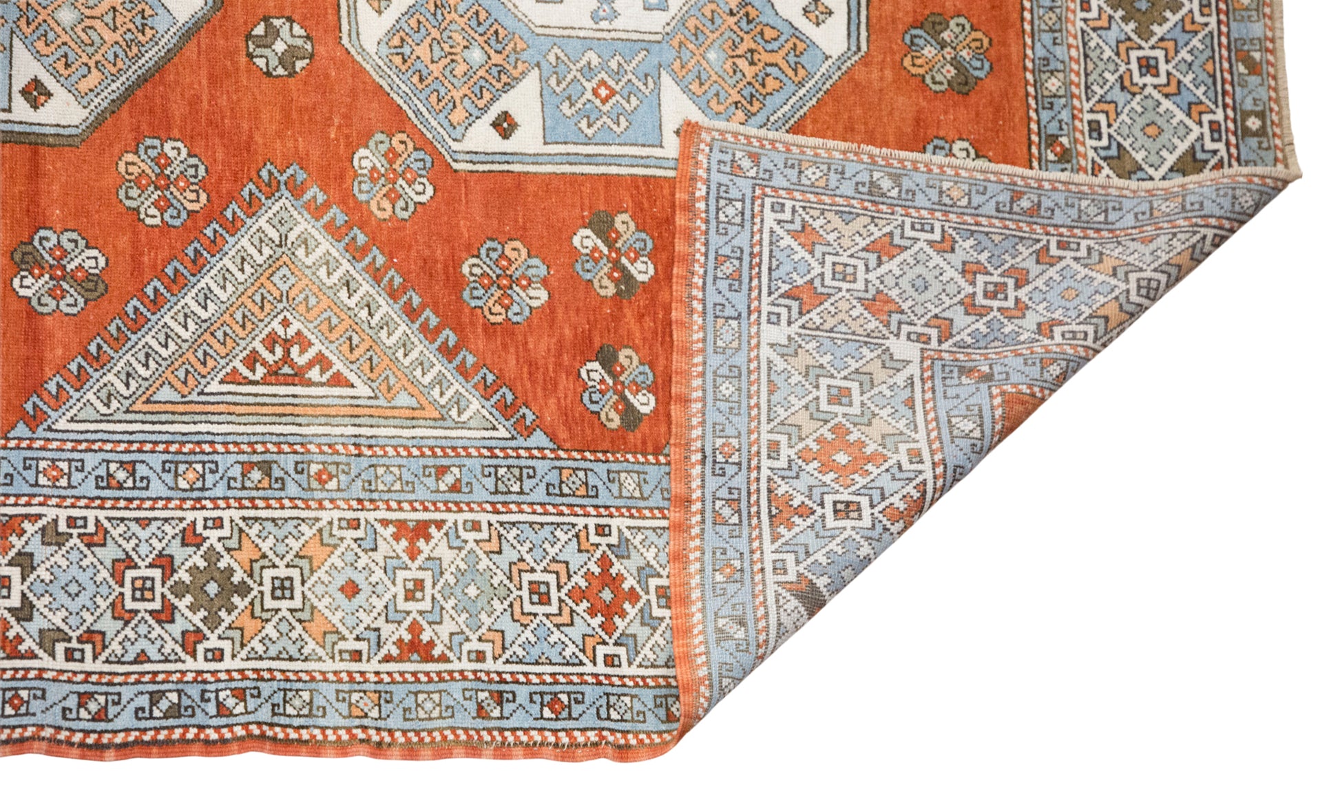 205x300 cm (6.7x9.8 ft) Vintage Oushak Rug