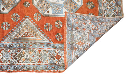 205x300 cm (6.7x9.8 ft) Vintage Oushak Rug