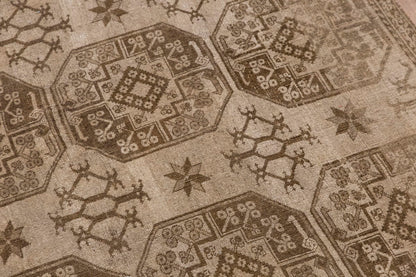 Large Vintage Oushak Rug – 226x242 cm / 7'5" x 7'11" feet