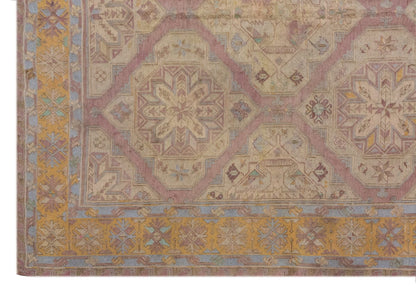 Vintage Caucasian Soumak Rug - 230x395 cm  / 7'6" x 12'11" feet