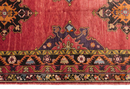 Vintage Konya Derbent Rug, 150 × 305 cm / 4.9 x 10 ft Rug, Handmade Wool Turkish Rug