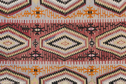 Vintage Oushak Kilim, 175 x 340 cm / 5.7 x 11 feet