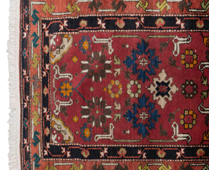 Vintage Caucasian Derbent Rug, 97 × 180 cm / 3.2 x 5.9 ft Handmade Wool Rug