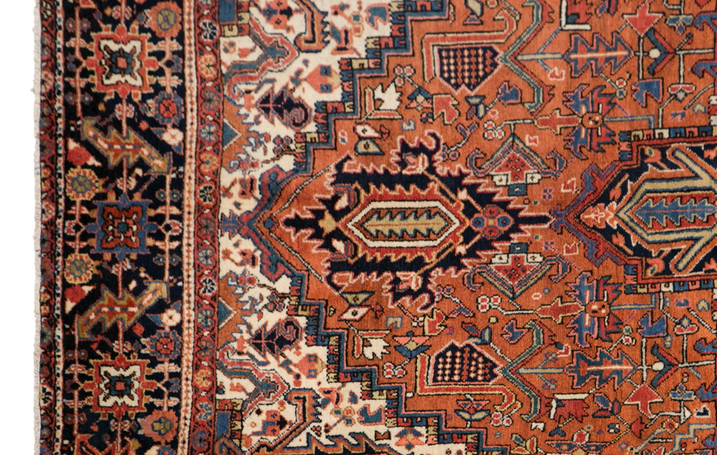 Vintage Turkish Area Rug, 9.8x11.5 ft, 300x350 cm