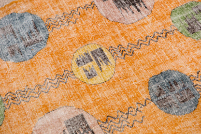 Modern Turkish Area Rug, 6.9x9.8 ft, 210x300 cm