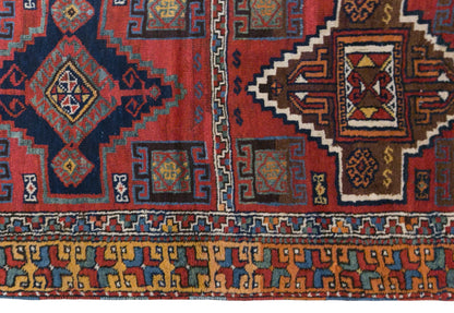 Antique Kurdish Malatya Rug, 102 × 175 cm / 3.3 x 5.7 ft Handmade Wool Rug