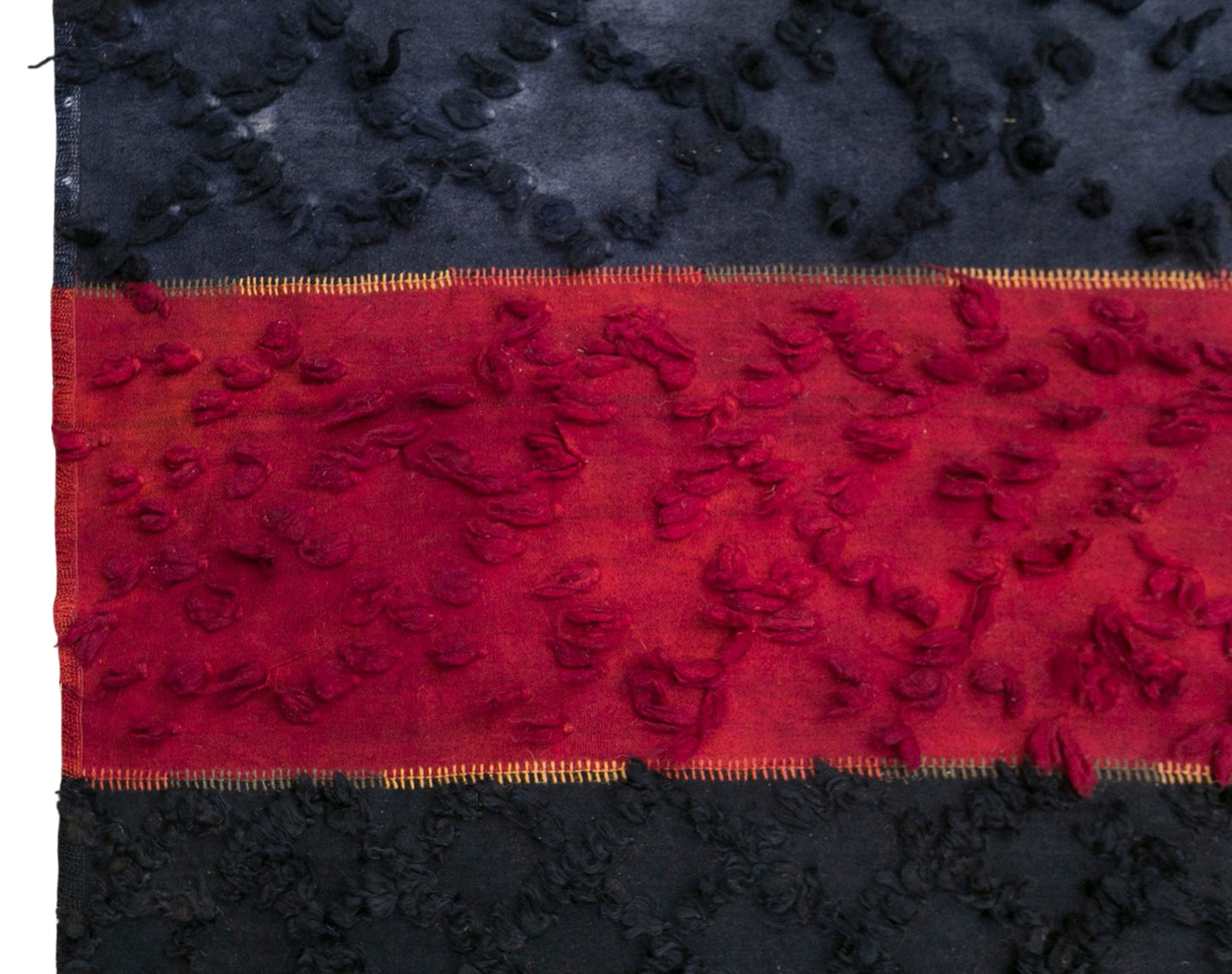 Vintage Turkish Curtain Kilim Rug, 6.7 x 15 ft, 205 x 465 cm, Handwoven Strriped Kilim