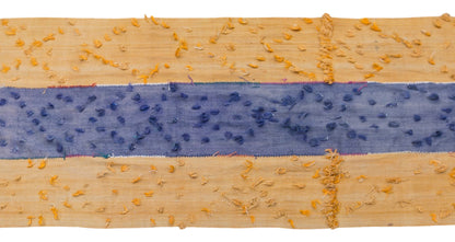 Vintage Konya Cihanbeyli Curtain Kilim Rug, 3.9 x 16 ft, 120 x 495 cm, Handwoven Turkish Wool Kilim